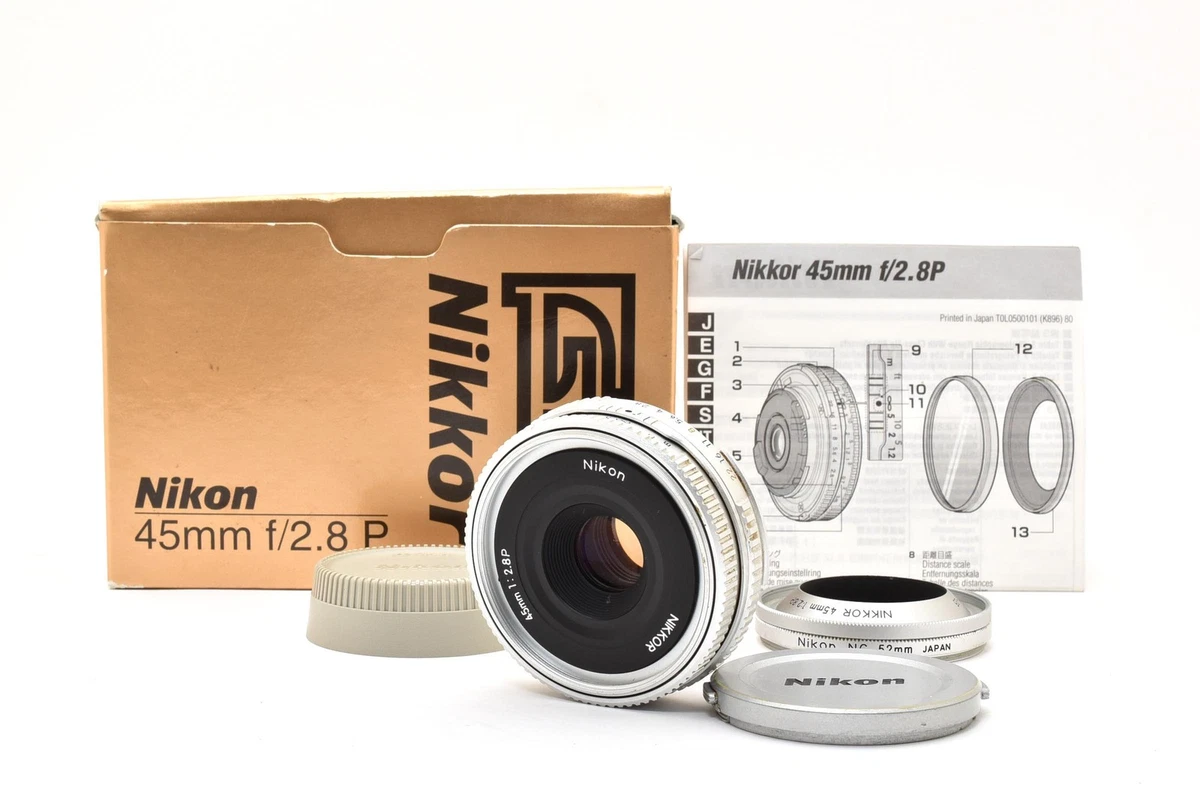 45mm Focal f/2.8 Camera Lenses for Nikon for sale | eBay