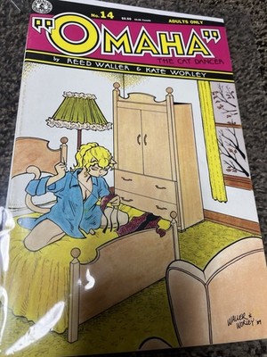 Adult comic books: Omaha the Cat Dancer #12, #14, #15 Adult Comics