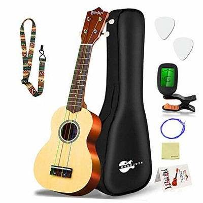 Soprano Ukulele Beginner Pack-21 Inch w/Free Online Lesson Gig ...