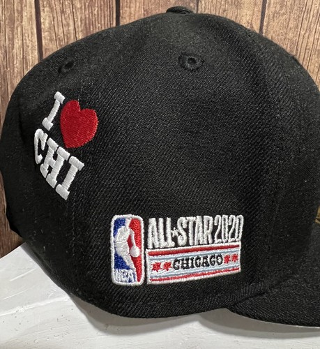 Rare newEra Just Don Chicago Bulls All Star 2020 Limited Edition 5950 Fitted Hat - Bild 6 von 9