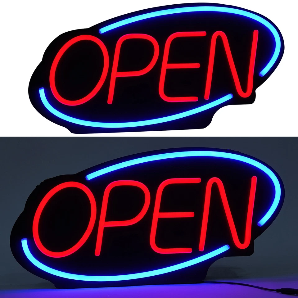 24" inch LED Open Sign Neon Bright for Restaurant Bar Club Shop Store Business - Image 2 of 4