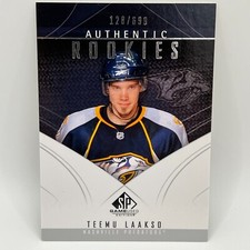 2009-10 Upper Deck SP Game Used Teemu Laakso RC #110 /699