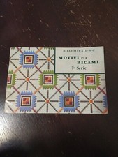 Embroidery Pattern Booklet 7th Series Library D.M.C