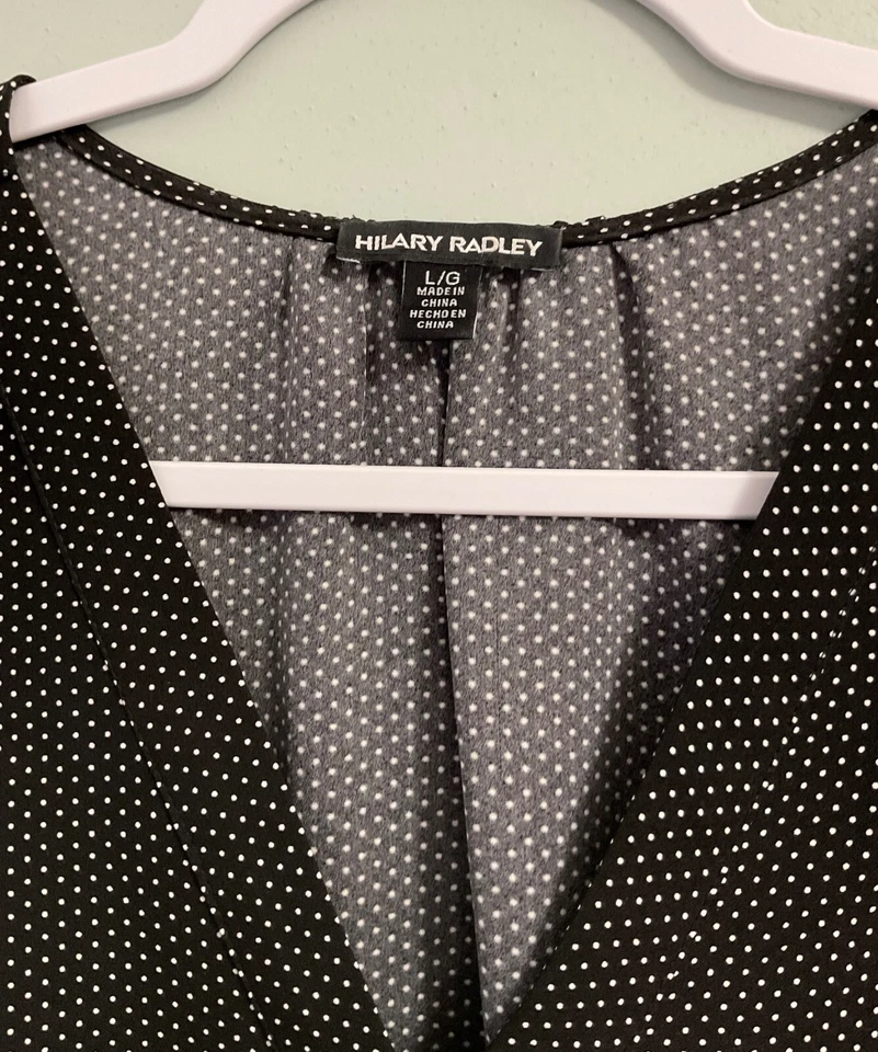 Blusa Hilary Radley Damas Manga Corta-Talla LG-Ligeramente Usada-Ver Medidas Foto 2 de 3