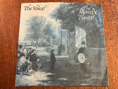 Moody Blues 'The Voice' 1981 US PROMO 7'' Vinyl 45 w/Picture Sleeve EX/VG