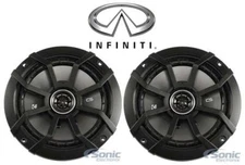 Kicker 6.5" Rear Factory Car Speaker Replacement For 1997-2003 INFINITI QX4