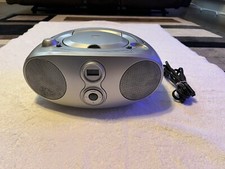 TRUTECH T300-B CD Player AM/FM Stereo Radio Boombox Tested and Works