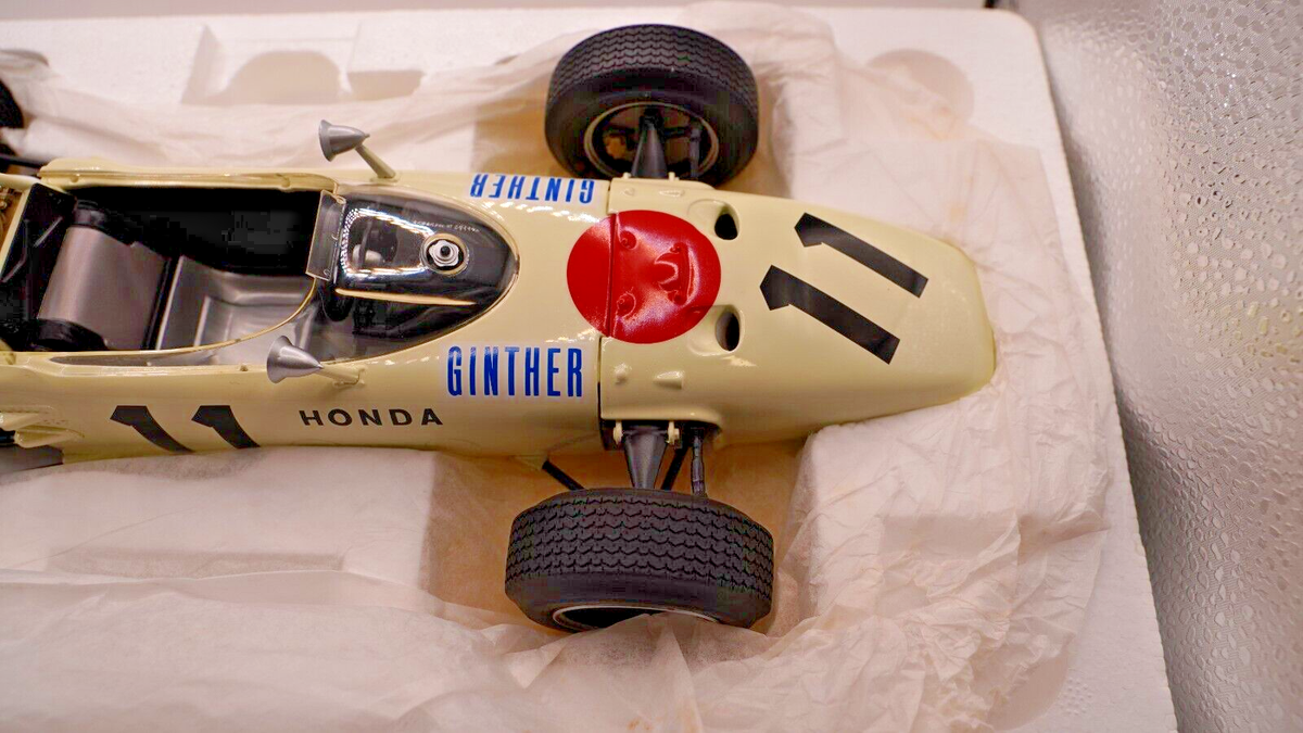 レア　TAMIYAホンダ F1 RA272 1/12 完成モデル Tamiya 1/12 Honda F-1 RA272 1965 Mexico GP Winning Machine