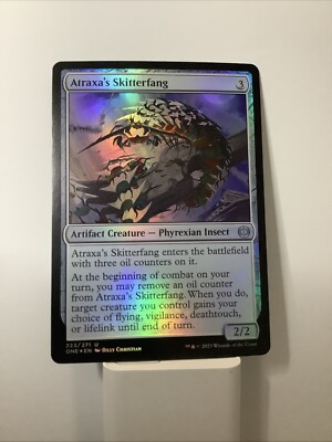 MTG ONE: Atraxa's Skitterfang (Artifact Creature) Phyrexia: All Will Be One Foil