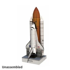 1: 150 Space Shuttle Atlantis Paper Model Space Rocket Craft Unassembled Model