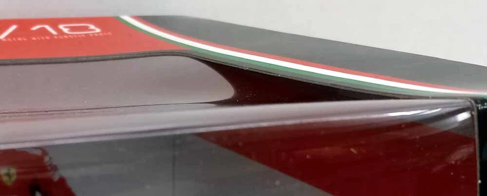 BBURAGO SF90 LECLERC 16 FERRARI RACING 1/18 SCALE UNOPENED BOX PLEASE READ 2019 - Image 3 of 4