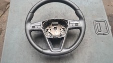 SEAT TOLEDO 2012 - 2017 MULTI FUNCTION STEERING WHEEL LEATHER 6JA419091E