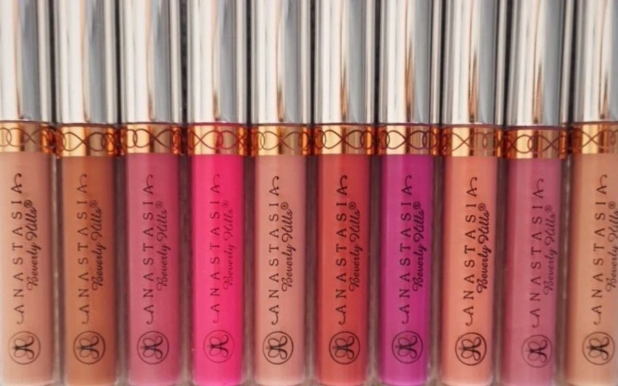 ANASTASIA BEVERLY HILLS COSMÉTICO LÍQUIDO MATE LÁPIZ LABIAL POETA POLVORIENTO MALVA ORIGINAL Foto 2 de 4