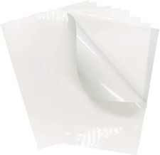 White Vinyl Glossy Self Adhesive A4 Sticker Paper/Label for Inkjet laser