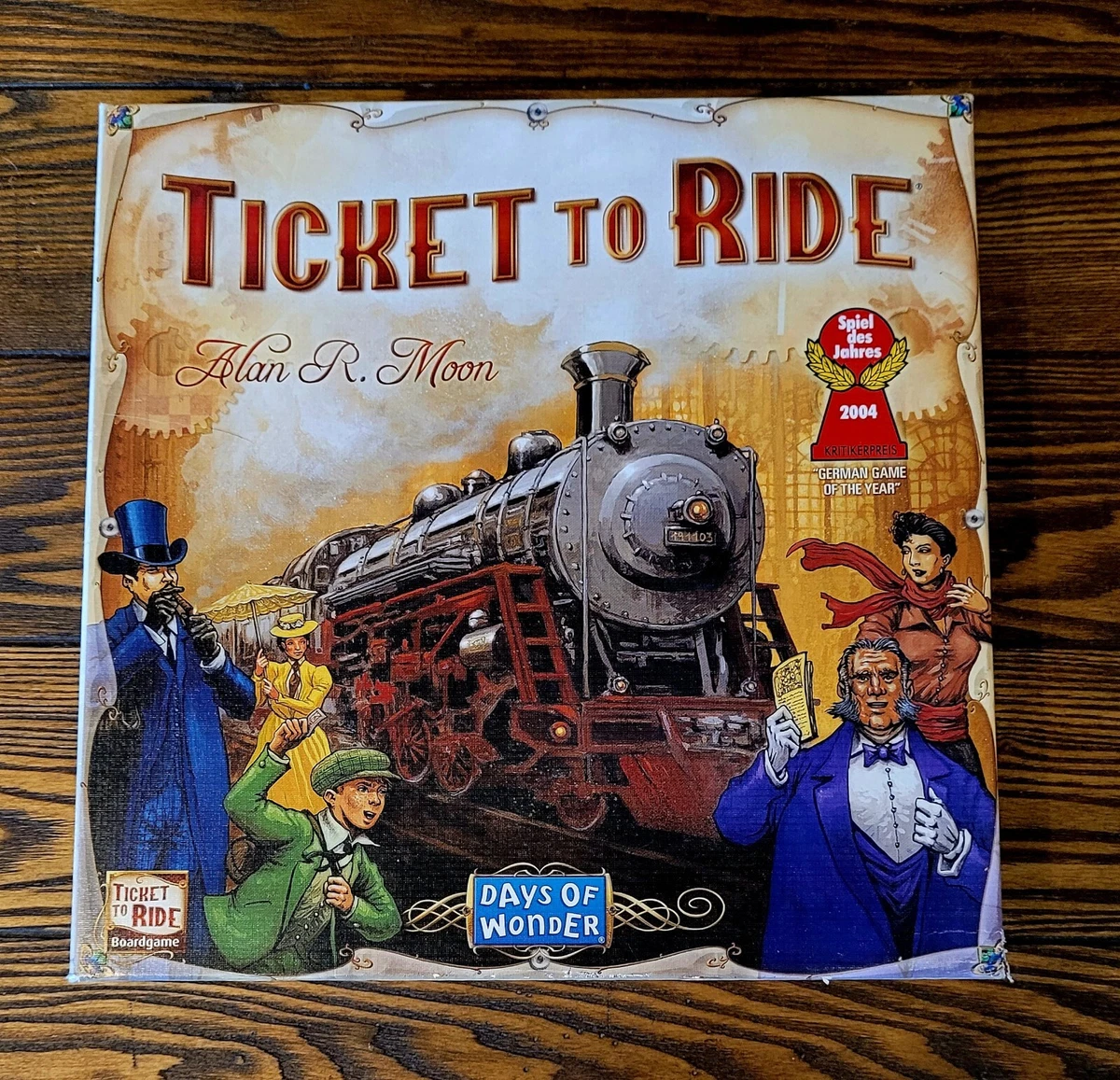 German Box Ticket To Ride