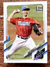 Cody Poteet 2021 Topps Update #US108 Miami Marlins 