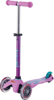 Micro Kickboard - Mini Deluxe - Three Wheeled, Lean-to-Steer Swiss-Designed M...