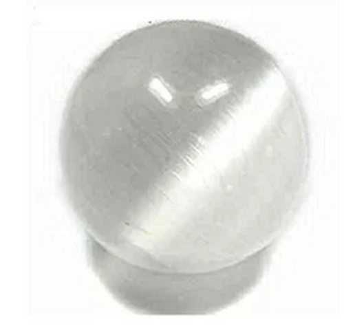 Blanc Sélénite Cristal Sphère Balle Pour Reiki Thérapeutique - Bild 1 von 4