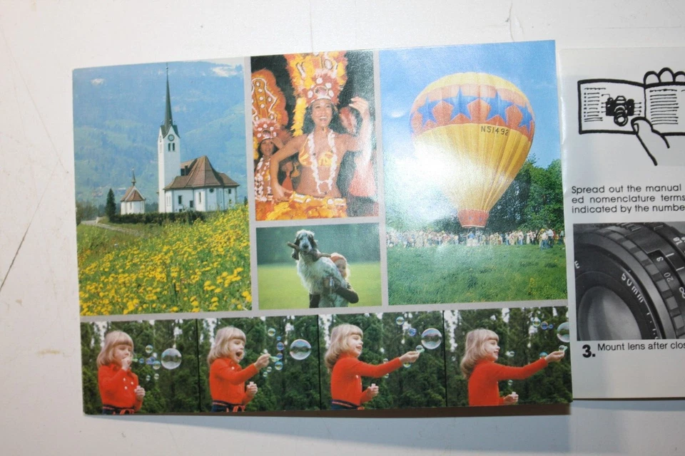 Nikon EM SLR Camera Genuine Instruction Manual / User Guide In English - Image 4 of 4