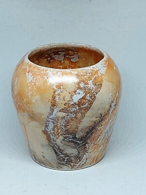 Antique ARABIA POTTERY APA Finland 1928-1932 Marble Lustre Vase