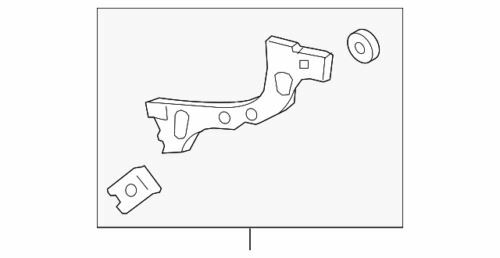 Soporte exterior para Ford Focus 2015-2018 (P/N F1EZ-17D948-F)