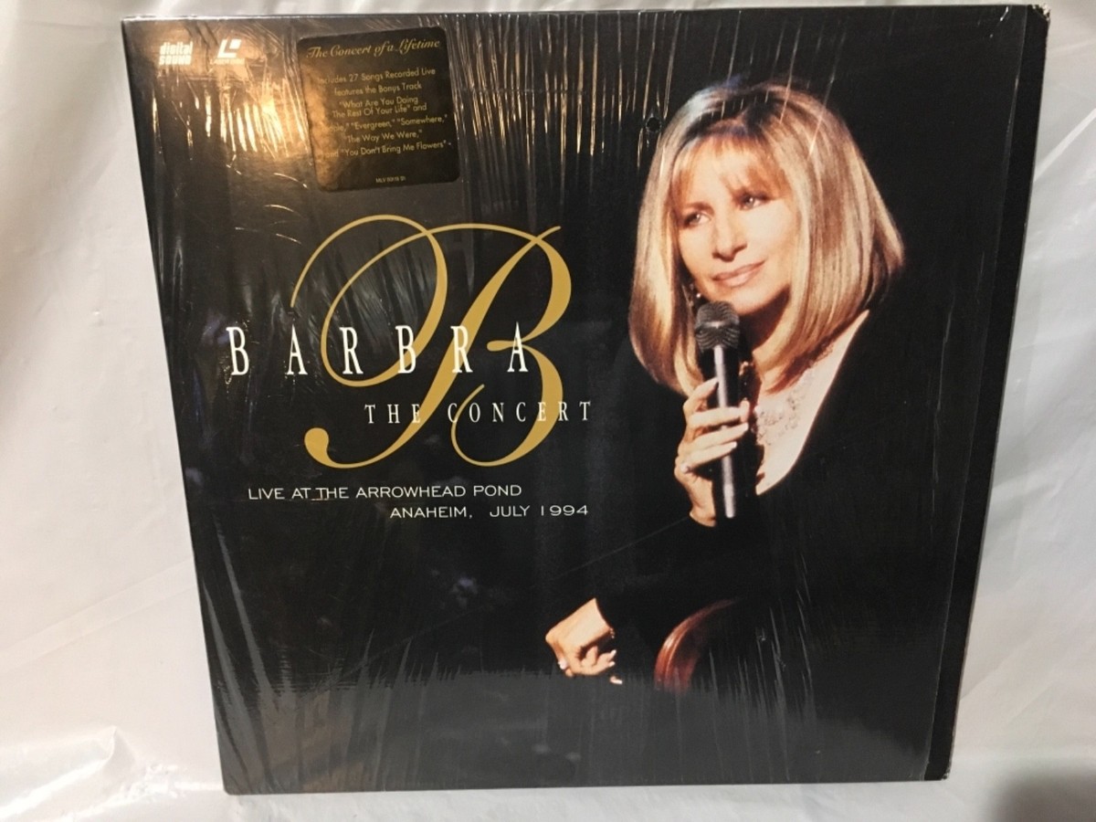 Barbra Streisand - The Concert - LaserDisc Great Condition