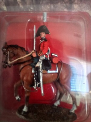 1/32  Del Prado Officer British 5th Dragoon Guards 1812    metal figure