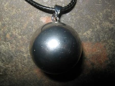 New 25mm Harmony Ball Round Silver Tone Chime Bell Bead Charm Pendant Necklace