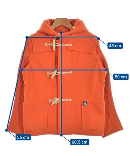 ORCIVAL Duffle Coats Orange 1(Approx. M) 2200568750012 - Picture 7 of 7