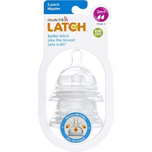 munchkin bottle nipple sizes