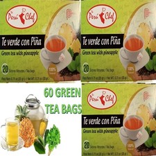 TE verde pinneapple 60 bags natural tea diet detox fat burner weight loss