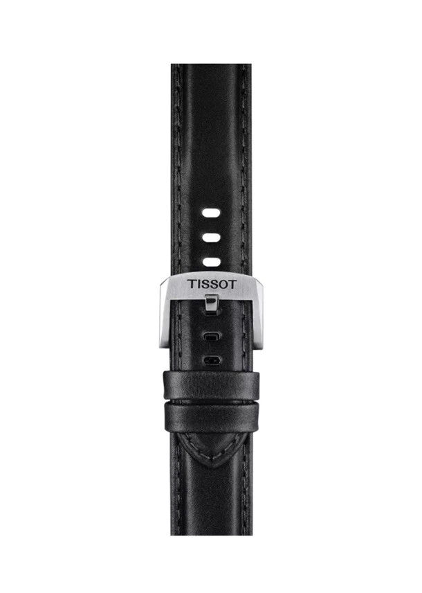TISSOT OFICIAL CORREA CUERO NEGRO TACOS 20mm T852.046.834 Foto 2 de 3