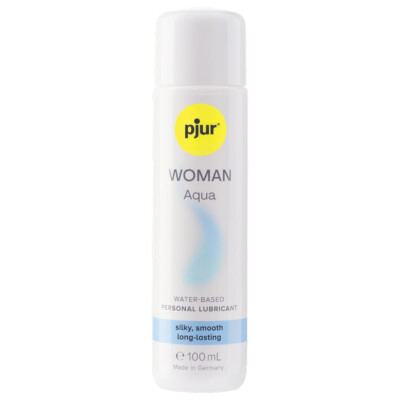 pjur WOMAN AQUA Gleitmittel 100 ml   sanft, seidig, kondomsicher & parfumfrei
