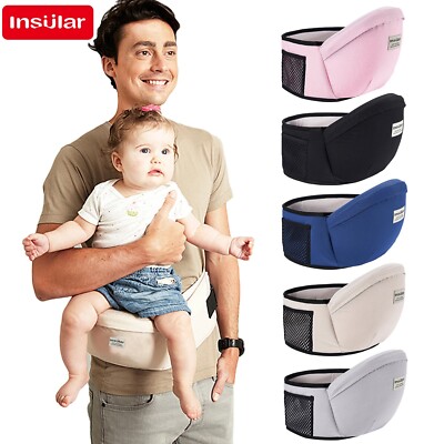 Adjustable Baby Hip Carrier Waist Stool Backpack Infant Hip Seat Walker  Belt UK