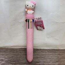 Hello Kitty Multiple Color 10 Pen Retractable Collectible Sanrio Multi Color Ink