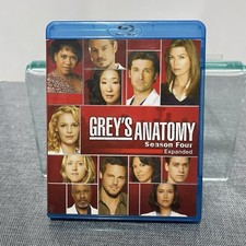 Grey's Anatomy The Complete 4 Fourth Season Expanded Blu-ray, 2008, 5-Disc Set 