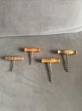 4 X Antique corkscrew vintage Wine Bottle Opener From 1920’s Up.