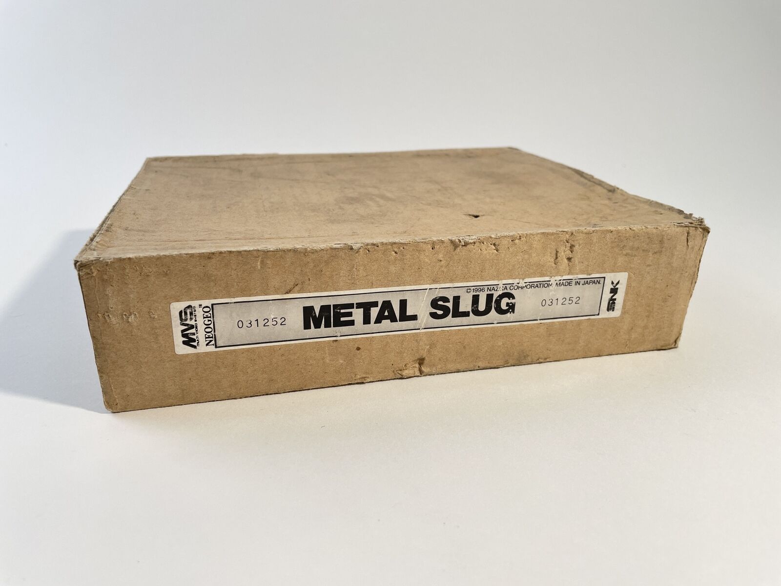 Neo Geo MVS Metal Slug Kit EUR Très Bon état Serial Matching