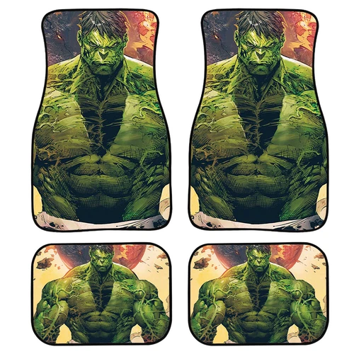 The Hulk Marvel Not-Slip Car Floor Mats