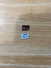 Lot Of 2 32GB Micro SD Cards Sandisk ONN Game Video Storage