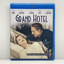 Grand Hotel (1932 B&W) Blu-ray 2013 Greta Garbo John Barrymore Joan Crawford