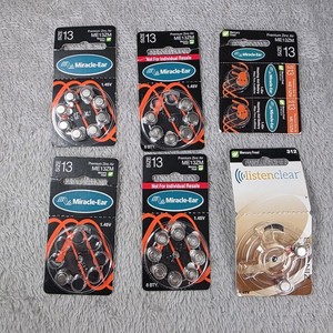 Miracle-Ear Size 13 Hearing Aid Batteries- 27 Batteries - Expired