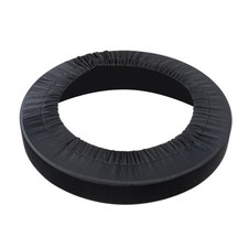 DISKLOK Car Steering Wheel Stretch Scratch Protector Black Cover - Universal Fit