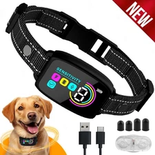 Smart Automatic Anti Barking Dog Pet Collar Digital Waterproof Stop Bark Collar