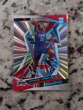 2019-20 Panini Revolution Rookies Sunburst /75 Mfiondu Kabengele #125 Clippers