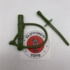 Vintage TMNT Leo The Sewer Samurai 1990 Sword Sheath & Sword Accessories