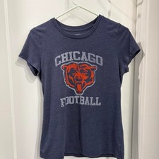 Chicago Bears Blue Women s T-Shirt Size Small