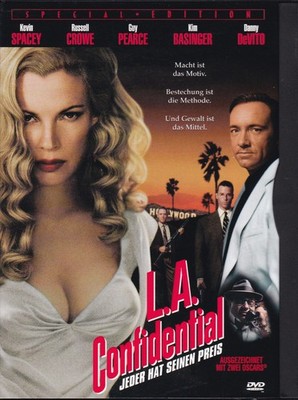 L.A. Confidential--DVD Snapper Case--Kim Basinger-Russell Crowe-Kevin Spacey