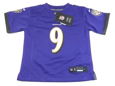Justin Tucker #9 Baltimore Ravens Nike Engineered NFL Jersey Purple Toddler 4T