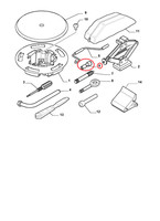 Bolzenschrauber Fiat Idea - Lancia Musa - Delta Original 46767921